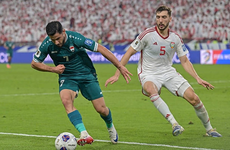 Iraq bất phân thắng bại với UAE.
