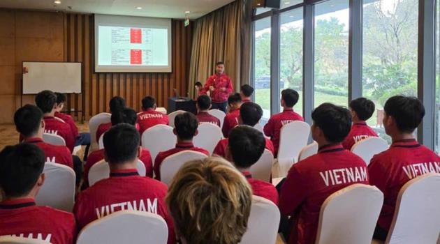 U22 Việt Nam chuẩn bị kỹ lưỡng cho lần đụng độ U22 Uzbekistan.