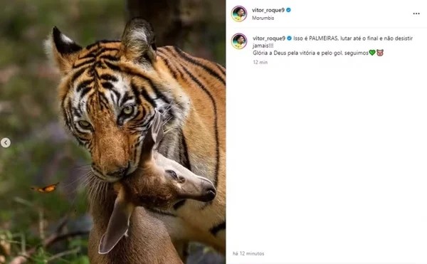 Bài đăng khiến Vitor Roque gặp rắc rối.