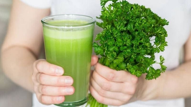 Lưu ý: Uống 3–4 lần/tuần là đủ, không nên dùng quá nhiều vì rau mùi có tính ấm.