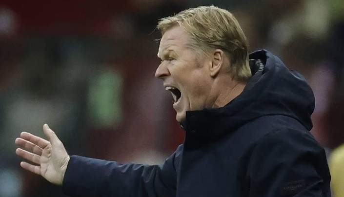 Koeman đã chỉ trích các học trò sau trận hòa.
