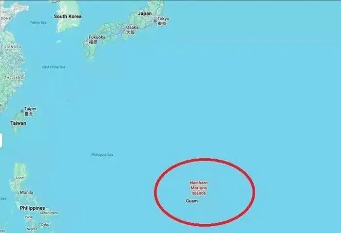 Quần đảo này nằm cách xa lục địa châu Á.