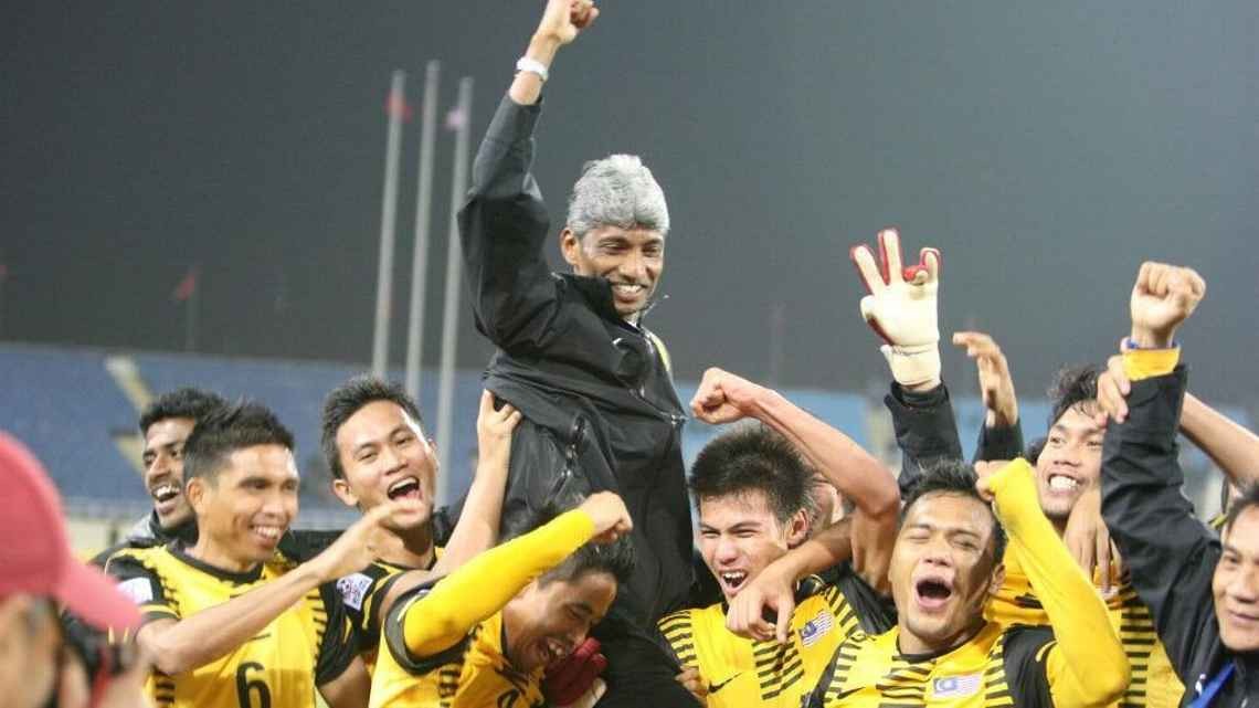  Malaysia trong lần duy nhất vô địch AFF Cup.