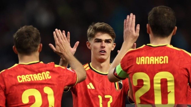 Tuyển Bỉ chật vật trước đội bóng bị đánh giá thấp hơn.