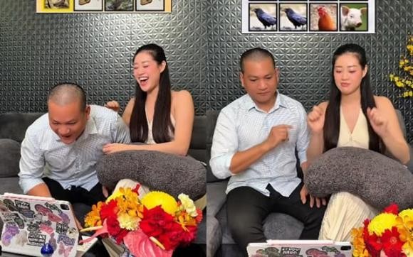 Có thể, cô đang mang thai ở những tháng đầu nhưng chưa thông báo tin vui với khán giả.