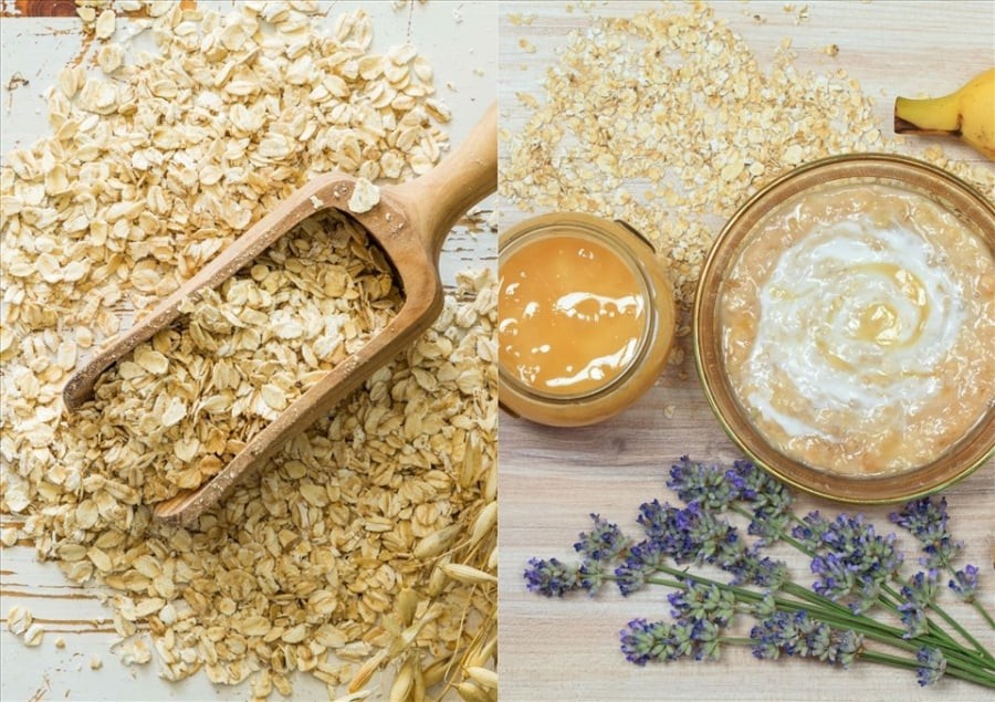 Bôi đều hỗn hợp lên da, massage nhẹ nhàng rồi rửa sạch, bạn sẽ thấy bề mặt da sáng và mềm hơn.

