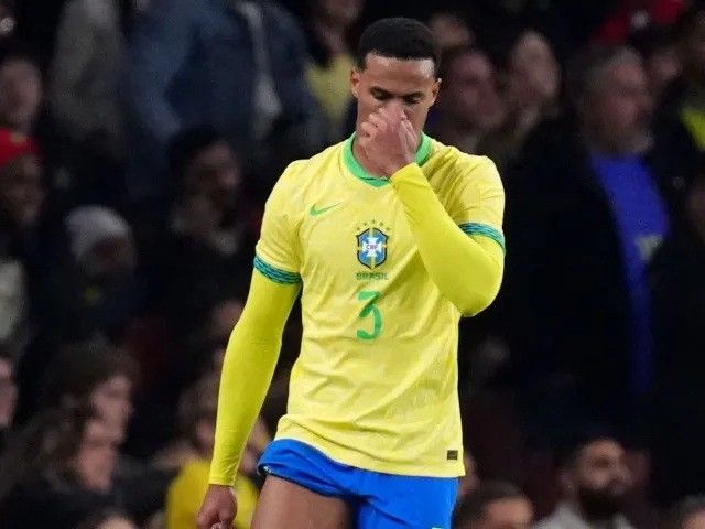  Gabriel sẽ vắng mặt vì chấn thương.