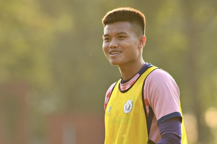 Hà Nội FC giữ chân Nguyễn Văn Tùng. Ảnh: Hà Nội FC.