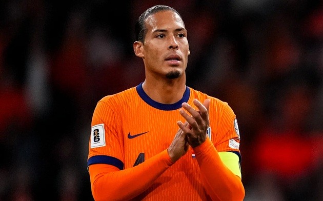 Van Dijk giữ kỷ lục với tư cách thủ quân Hà Lan.