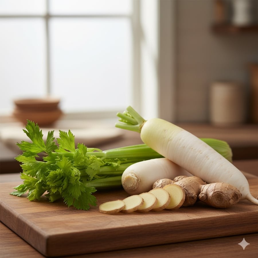 Nguyên liệu tự nhiên giúp thận hoạt động hiệu quả, giảm nguy cơ gout.