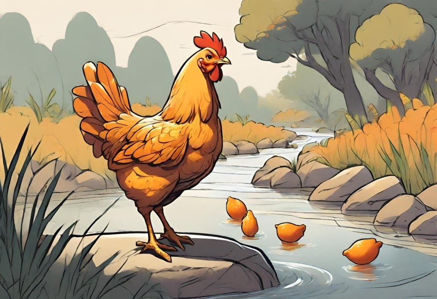 Gà (Dậu) nội tâm kiên định, lời nói sắc bén, nhanh trí. Ảnh minh họa