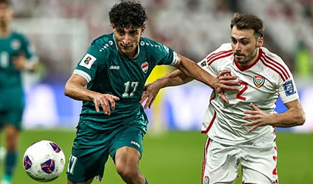Iraq hoàn tất cuộc lội ngược dòng trước UAE trên sân nhà
