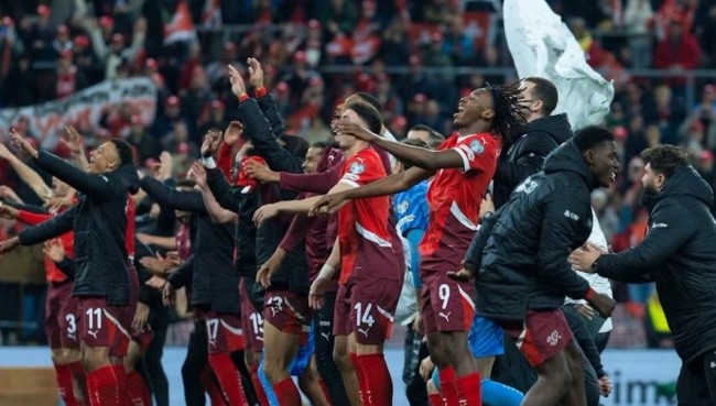 Thụy Sĩ đoạt vé đi World Cup 2026.