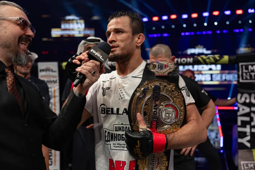 Các nhà vô địch tại sự kiện PFL Road to Dubai Champions Series