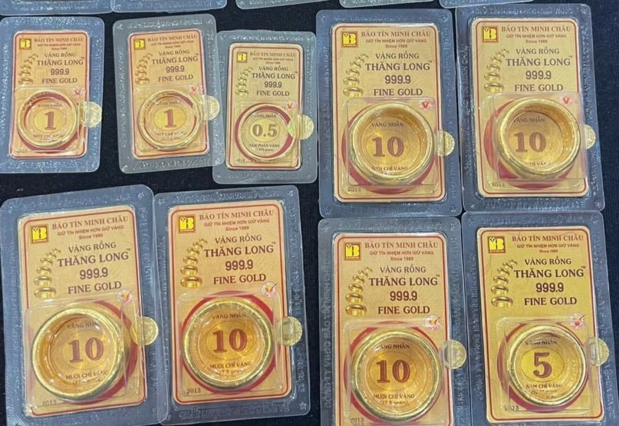 Giá vàng nhẫn bật tăng mạnh trong sáng 20/11

