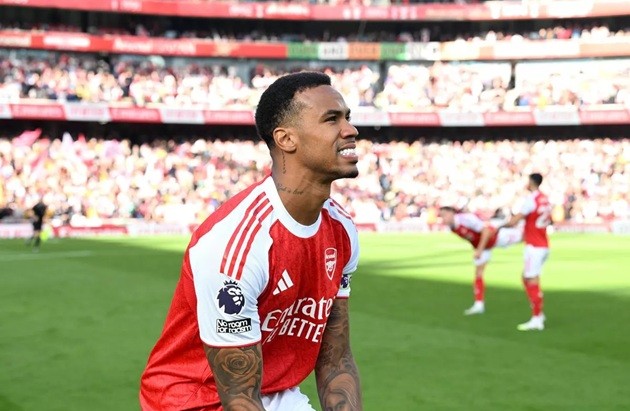  Gabriel sẽ có thể vắng mặt dài hạn ở Arsenal.