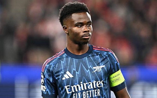 Arsenal đạt thỏa thuận gia hạn với Bukayo Saka.