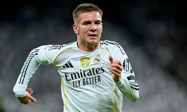 Franco Mastantuono thu hút sự chú ý kể từ khi tới Real Madrid.