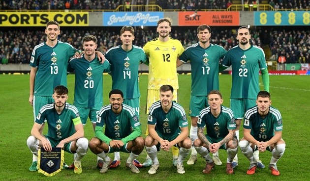 Bắc Ireland thủ chắc, nhưng công cùng