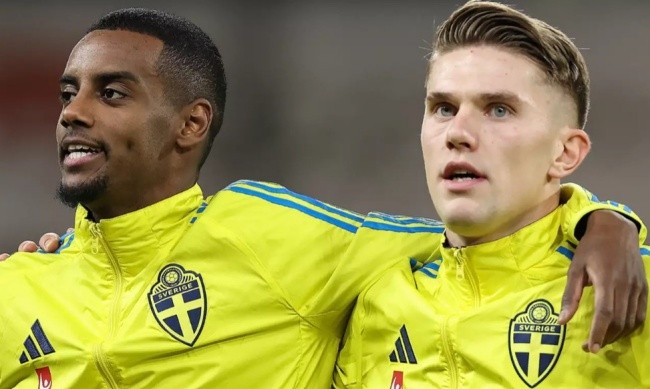 Thụy Điển với những tiền đạo xuất sắc trên hàng công.