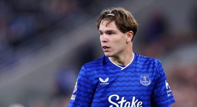 Tyler Dibling không thể hiện được giá trị ở Everton.