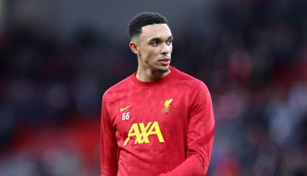 Alexander-Arnold trong màu áo Liverpool.