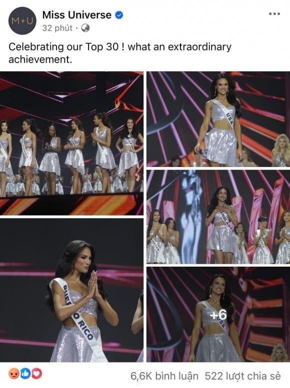 Việc Hương Giang không được gọi tên vào Top 30 nhanh chóng trở thành chủ đề nóng trên mạng xã hội.