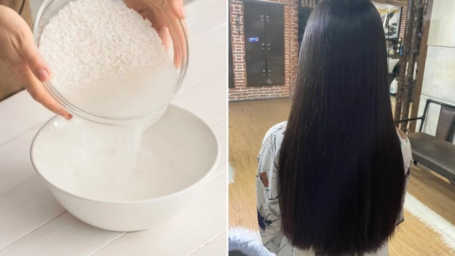 Giúp mái tóc trở nên suôn mượt