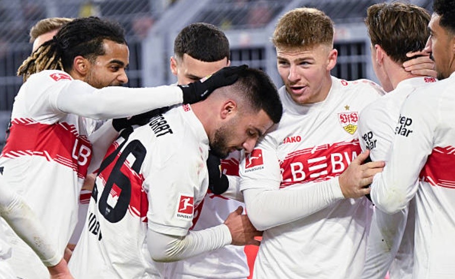 VfB Stuttgart cho thấy sự khó chịu của mình.