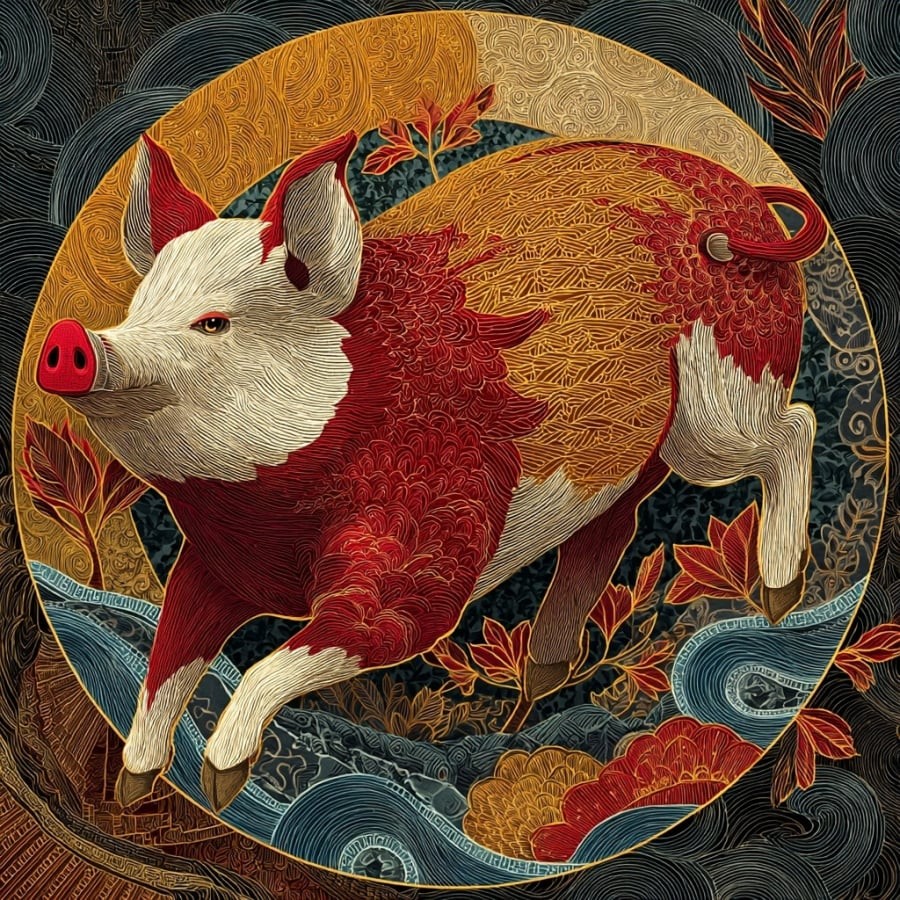 Tuổi Hợi năm 2026 cũng có thể “đụng” Thái Tuế, dễ gặp những chuyện ngoài dự đoán về công việc và tài chính. Ban đầu, những thử thách khiến bản mệnh chùn bước, nhưng nếu biết linh hoạt xử lý, nắm bắt cơ hội hợp lý, vận xui sẽ được hóa giải. 