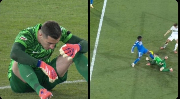 Tình huống gây tranh cãi ở trận hòa của Real.