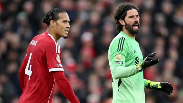 Liverpool nhận thất bại bạc nhược trước Forest.