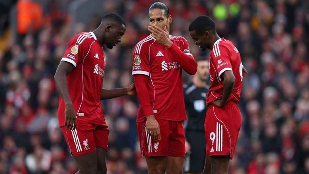 Liverpool hiện không còn là chính mình.