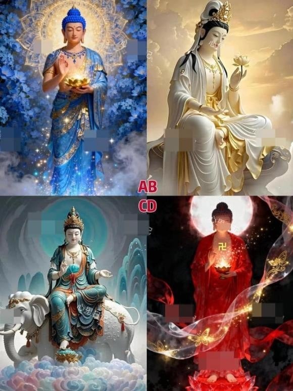 Tư thế từ bi và hoa sen của Đức Quán Thế Âm Áo Trắng phản ánh bản chất dịu dàng và đồng cảm của bạn. 