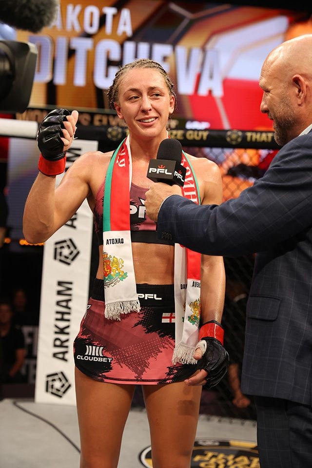 Dakota Ditcheva đang có thành tích bất bại ấn tượng.