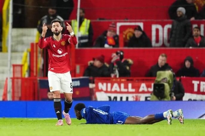 Man Utd thể hiện 1 màn trình diễn bạc nhược.