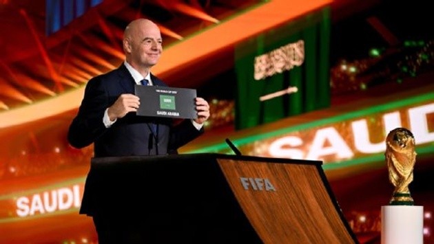 Saudi Arabia sẽ đăng cai World Cup 2034