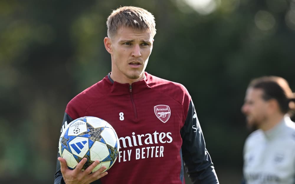 Odegaard có thể sẽ góp mặt trong trận gặp Bayern.