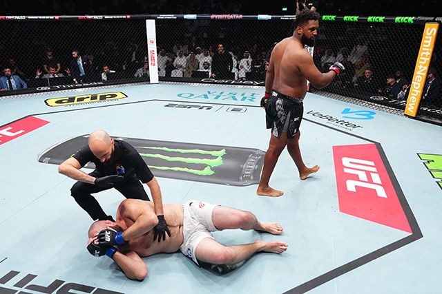 Waldo Cortes-Acosta thi đấu tại UFC Qatar