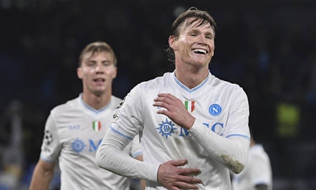 McTominay đang trở thành ngôi sao lớn ở Napoli.