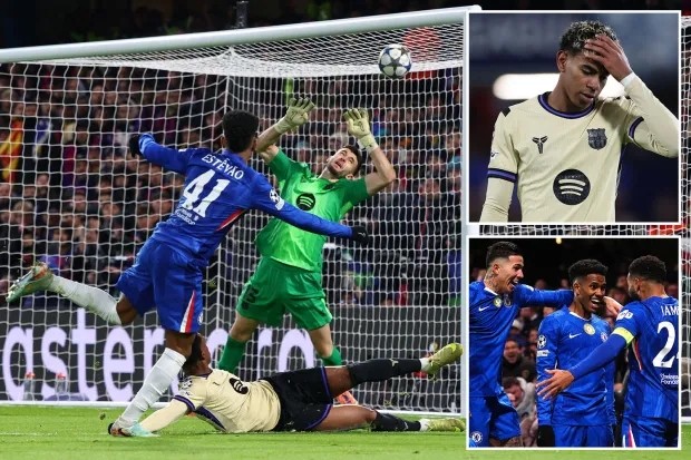 Lamine Yamal nhạt nhòa trong ngày Estevao Willian tỏa sáng rực rỡ.