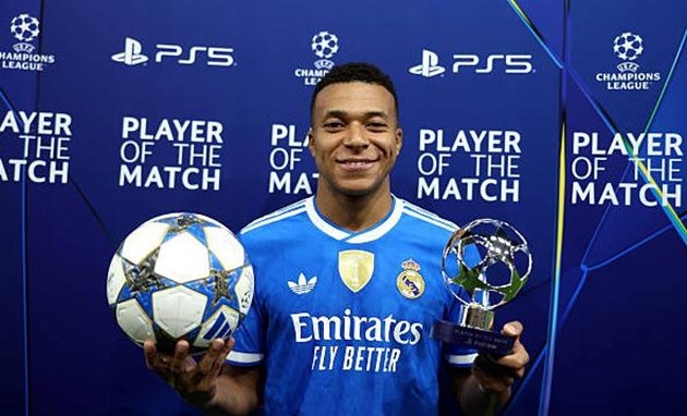 Kylian Mbappe giúp Real Madrid đánh bại Olympiacos.