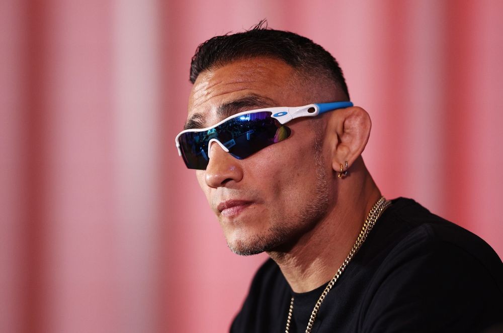 Tony Ferguson tại buổi họp báo Ring Of Thrones