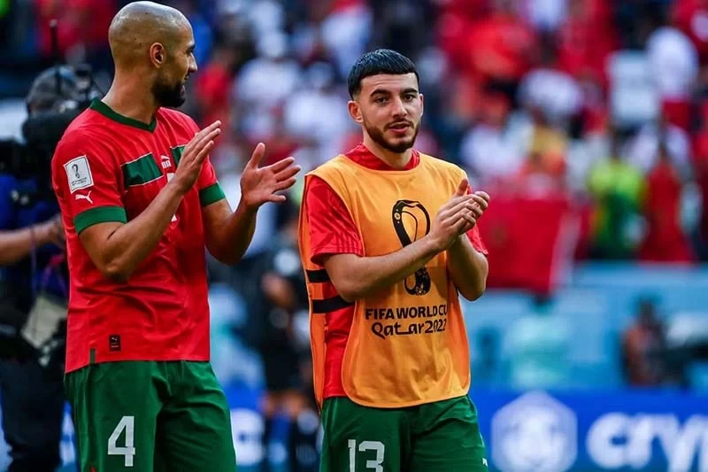  Ilias Chair từng là thành viên của đội tuyển Maroc tại World Cup 2022