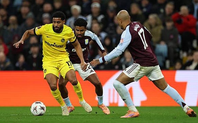 Young Boys không gây ra nhiều khó khăn cho Aston Villa.