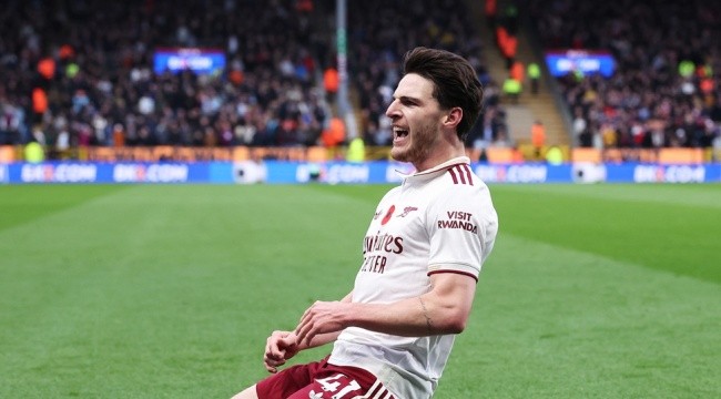 Rice tỏa sáng ở Arsenal.