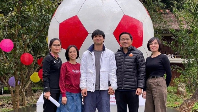 Hình ảnh Công Phượng tại Hàm Rồng.