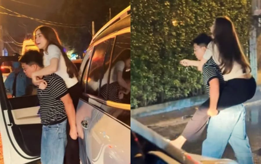 Hồ Ngọc Hà được người đặc biệt cõng ra khỏi xe ô tô, danh tính khiến nhiều người bất ngờ