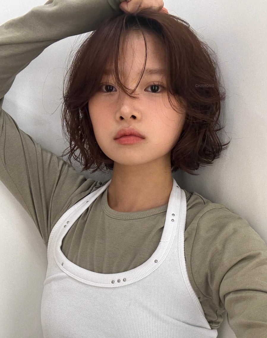 Tóc bob khi kết hợp với màu nhuộm luôn mang lại hiệu ứng thị giác cuốn hút. 