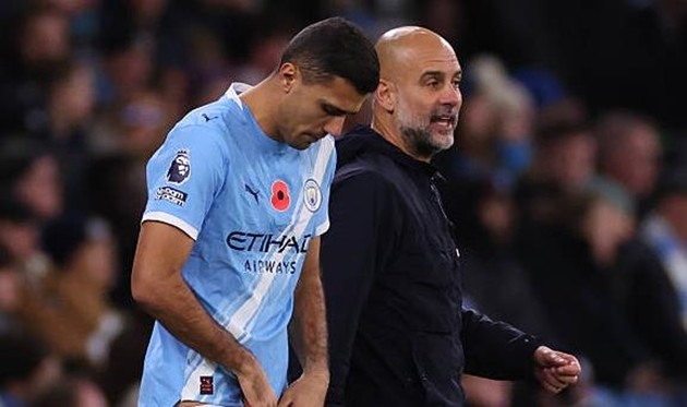 Rodri chưa thể trở lại ở trận đấu với Leeds United.